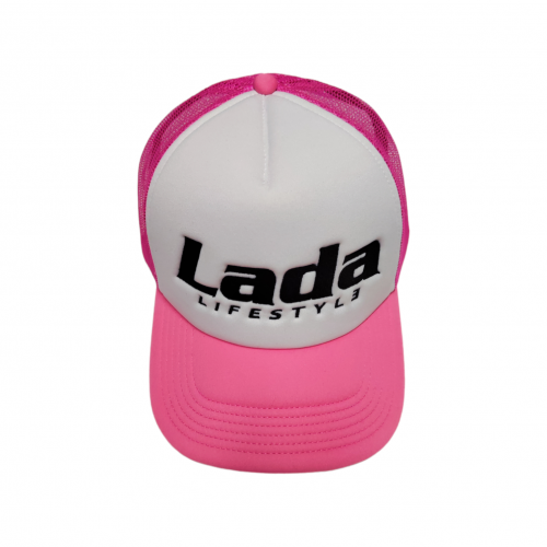 LADA LIFESTYLE TRUCKER sapka, pink